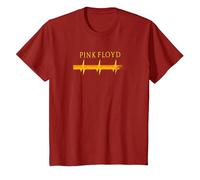Latido del corazón de Pink Floyd Camiseta, Niños, Arándano, 8 años