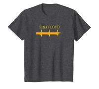 Latido del corazón de Pink Floyd Camiseta, Niños, Jaspeado Oscuro, 8 años