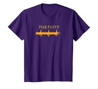 Latido del corazón de Pink Floyd Camiseta, Niños, Morado, 8 años
