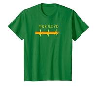 Latido del corazón de Pink Floyd Camiseta, Niños, Verde Kelly, 8 años