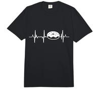 Latido del corazón del Amante de los Donuts Comfort Colors Adult Heavyweight T-Shirt
