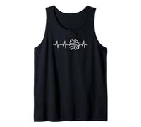 Latido del corazón del Cerebro Digital - IA o ML y Ciencia de Datos Camiseta sin Mangas