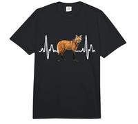 Latido del corazón del Lobo Comfort Colors Adult Heavyweight T-Shirt