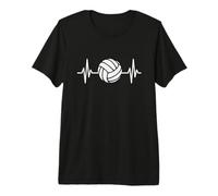 Latidos De Voleibol Camiseta Premium