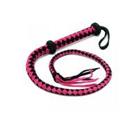 Látigo árabe de cuero Rimba Bondage Play rosa