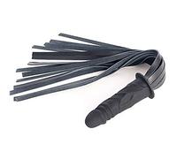 Látigo Consoladores Cola Cuero Pene Flogger Consolador de Silicona Enchufe Anal SM Bondage Esclavo Fetiche Juegos para Adultos Juego de Rol Juguetes Sexuales Eróticos para Parejas Negro