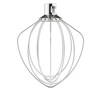 Látigo de 6 hilos acero inoxidable for accesorio batidor Kitchenaid, for mezclador con cabezal título 4,5-5 cuartos, pastel harina