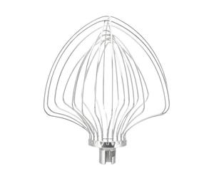 Látigo De Alambre Mezclador Vertical, Látigo De Alambre De Acero Inoxidable Mezclador 7QT, Compatible Con KitchenAid, 5K7EW KN211WW