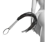 Látigo de caballo corto de mano de cristal de diamante para cosplay de pareja