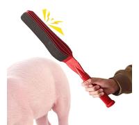Látigo de cerdo de mano, Látigo de paleta de entrenamiento de cerdos | Látigo flexible para cerdos con punta duradera | Látigos y cultivos para caballos de 20 pulgadas, látigo de cerdo con agarre cómo