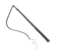 Látigo de Cuero de Vaca de Pastor Alemán, Palo de Entrenamiento for Perros, Palo de Trabajo for Golpear, artefacto de Entrenamiento for Perros(Black)