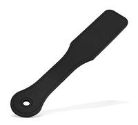 Látigo de cuero pequeño y suave para coqueteo de silicona, juego de cama para parejas, paleta para azotes, productos para adultos de entrenamiento divertido