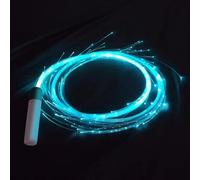 Látigo de Fibra Óptica | Látigos rav LED giratorios de 360°: 4 modos de iluminación variables, accesorio iluminado para festivales de música, carnaval, espectáculos de danza y fiestas eléctricas