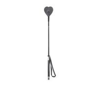 Látigo de montar,juguete sexual de 54 cm,BDSM,azotes,corazón,paleta,bofetada,esclavo,azotador,fetiche,cuero sintético,porno,juegos para adultos,corazón negro,talla única