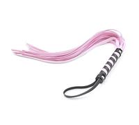 Látigo de paleta suave, lloriqueo porno, cultivo de nalgadas, juguete estimulador, bastón, juego de rol, esclavo, fetiche, accesorios de juguete sexual(Pink Rosa)