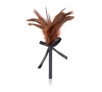 Látigo erótico de plumas Bdsm con cosquillas,fetiche de bondage,paleta de cuero para azotes,juguete sexual para amantes,fusta de montar,poni,color rosa,talla única