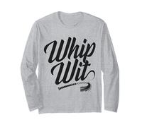 Látigo Ingenio Gracioso Kinky Humor BDSM Manga Larga