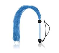 Látigo para coquetear,azotador,paleta,mango de plástico,silicona,juego para adultos,esclavo,BDSM,juguetes sexuales para parejas,azul,talla única