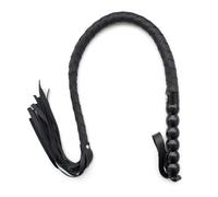 Látigo para coquetear,azotador,paleta,mango de plástico,silicona,juego para adultos,esclavo,BDSM,juguetes sexuales para parejas,negro oscuro,talla única