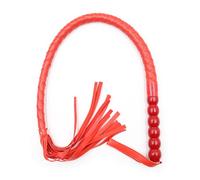 Látigo para coquetear,azotador,paleta,mango de plástico,silicona,juego para adultos,esclavo,BDSM,juguetes sexuales para parejas,rojo,talla única