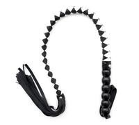 Látigo para coquetear,azotador,paleta,mango de plástico,silicona,juego para adultos,esclavo,BDSM,juguetes sexuales para parejas,negro,blanco,talla única