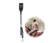 Látigo Para Montar A Caballo, Bastón de Salto Ecuestre de Cuero, Fusta De Entrenamiento, Látigo Para Fusta Con Agarre Antideslizante, Fusta Para Montar A Caballo Estable Y Duradera Para Herram