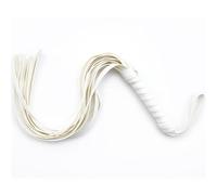 Látigos blancos de 50 cm de largo,delicados de piel sintética,para azotes en pareja,juguetes sexuales,juegos para adultos,esclavos de azotes para parejas,talla única.