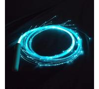 Látigos LED - Látigo Giratorio Brillante Fibra Óptica 7 Colores, Látigos De Danza Con Luces Giratorias De 360 Grados | Batidor De Fibra Óptica Alimentado Por Batería Reutilizable Con 4 Modos De