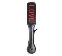 Látigos y floggers marca TOYZ4LOVERS Paletta Doppia Double Spank Paddle Love black