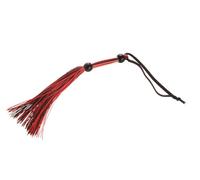 Látigos y floggers marca XXDREAMSTOYS XXDreamsilikonpeitsche Schwarz/ROT