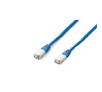 LATIGUILLO APANTALLADO PLATINIUM S/FTP CATEGORIA 6A LIBRE HALOGENOS 1M COLOR AZUL