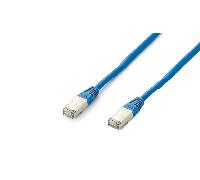 LATIGUILLO APANTALLADO PLATINIUM S/FTP CATEGORIA 6A LIBRE HALOGENOS 1M COLOR AZUL