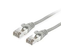 LATIGUILLO APANTALLADO S/FTP CAT.6 LIBRE HALOGENOS 25M COLOR GRIS EQUIP 615503