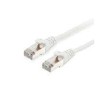 LATIGUILLO APANTALLADO S/FTP CAT.6 LIBRE HALOGENOS 7.5M COLOR BLANCO EQUIP 605515 605515