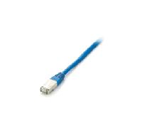 LATIGUILLO APANTALLADO S/FTP CATEGORIA 6 LIBRE HALOGENOS 0,25M COLOR AZUL 605533