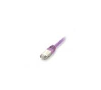 Equip Cable de Red Platinum S/FTP Libre de Halógenos Cat 6A 0.25m Lila