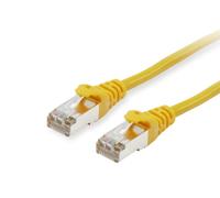 LATIGUILLO APANTALLADO S/FTP CATEGORIA 6 LIBRE HALOGENOS 15M COLOR AMARILLO EQUIP P/N 605568