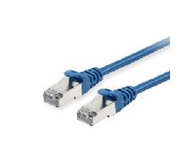 LATIGUILLO APANTALLADO S/FTP CATEGORIA 6 LIBRE HALOGENOS 20M COLOR AZUL EQUIP P/N 605539 605539