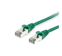 LATIGUILLO APANTALLADO S/FTP CATEGORIA 6 LIBRE HALOGENOS 2M COLOR VERDE EQUIP P/N 605541 605541