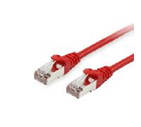 Cable de red equip latiguillo rj45 s - ftp cat6a 10m rojo