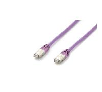 LATIGUILLO APANTALLADO S/FTP CATEGORIA 6A HF 2M COLOR PURPLE 605651