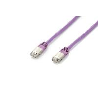 Equip Cable de Red RJ45 S/FTP Platinum Libre de Halógenos Cat.6A Violeta 5m