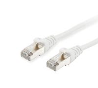 LATIGUILLO APANTALLADO S/FTP CATEGORIA 6A LIBRE DE HALOGENOS 10G 30M COLOR BLANCO EQUIP 606011 606011