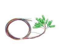 Latiguillo de fibra monomodo, SC APC12Strand, codificado por colores, baja pérdida de inserción, ahorro de tiempo, alta compatibilidad para