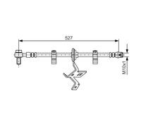 BOSCH 1 987 476 041 Latiguillo de freno