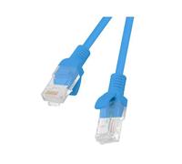 CABLE RED LANBERG LATIGUILLO CAT.6 UTP 20M AZUL FLUKE PASSED