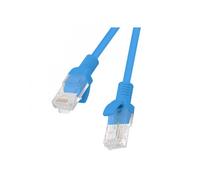 CABLE RED LANBERG LATIGUILLO CAT.6 UTP 20M AZUL FLUKE PASSED