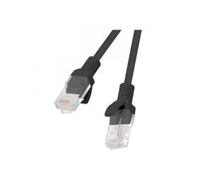 Latiguillo de red lanberg pcu6-10cc-2000-bk - rj45 - utp - cat 6 - 20m - negro