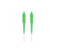 Latiguillo fibra optica sc - apc lanberg 10m mono simplex g657a2 lszh blanco