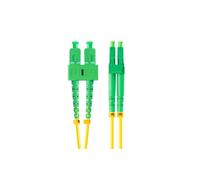 CABLE DE FIBRAOPTICA LANBERG 2M MONO SC/APC-LC/APC DUPLEX G657A1 LSZH AMARILL